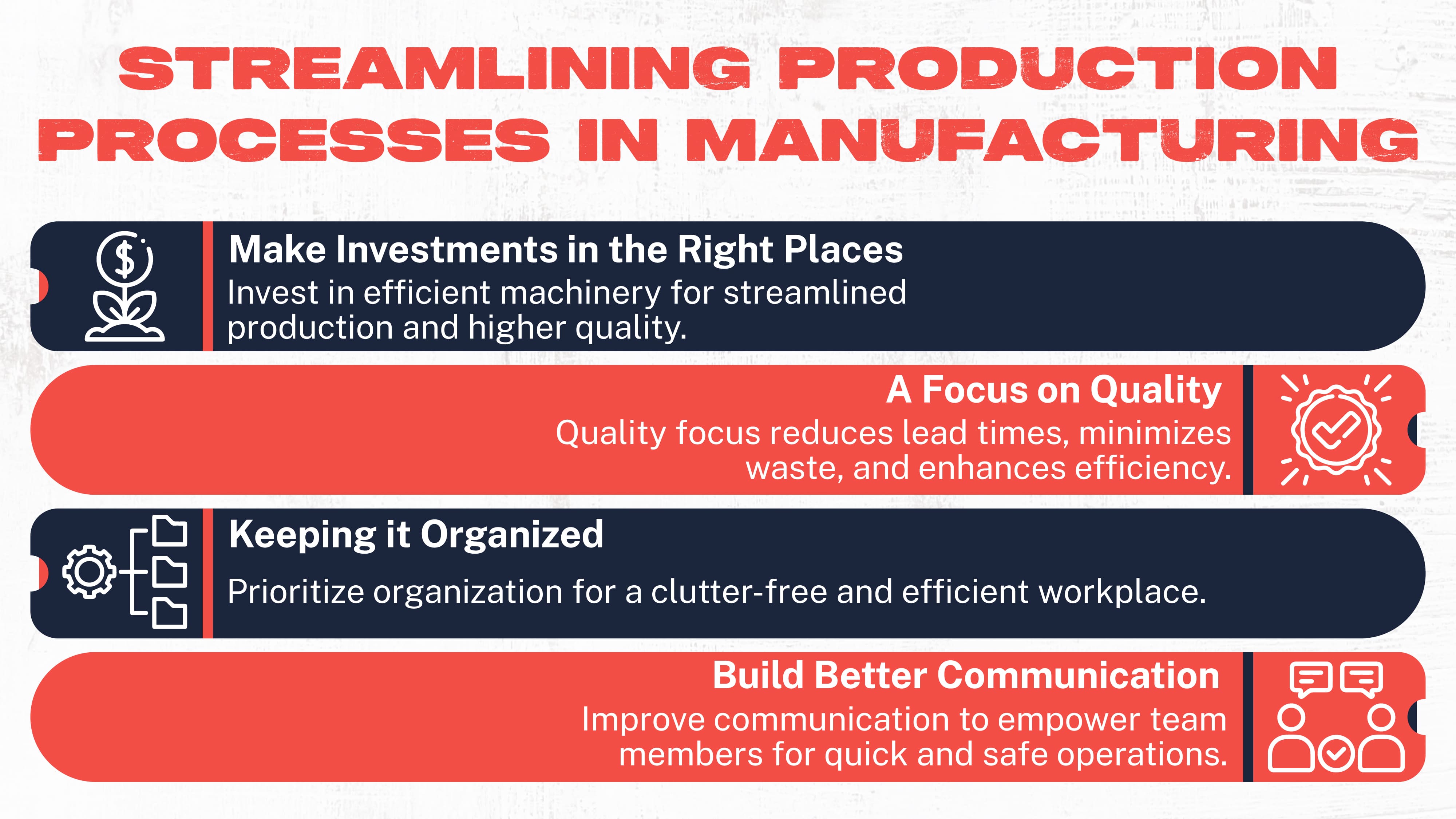 7 Streamlining Production Processes in Manufacturing