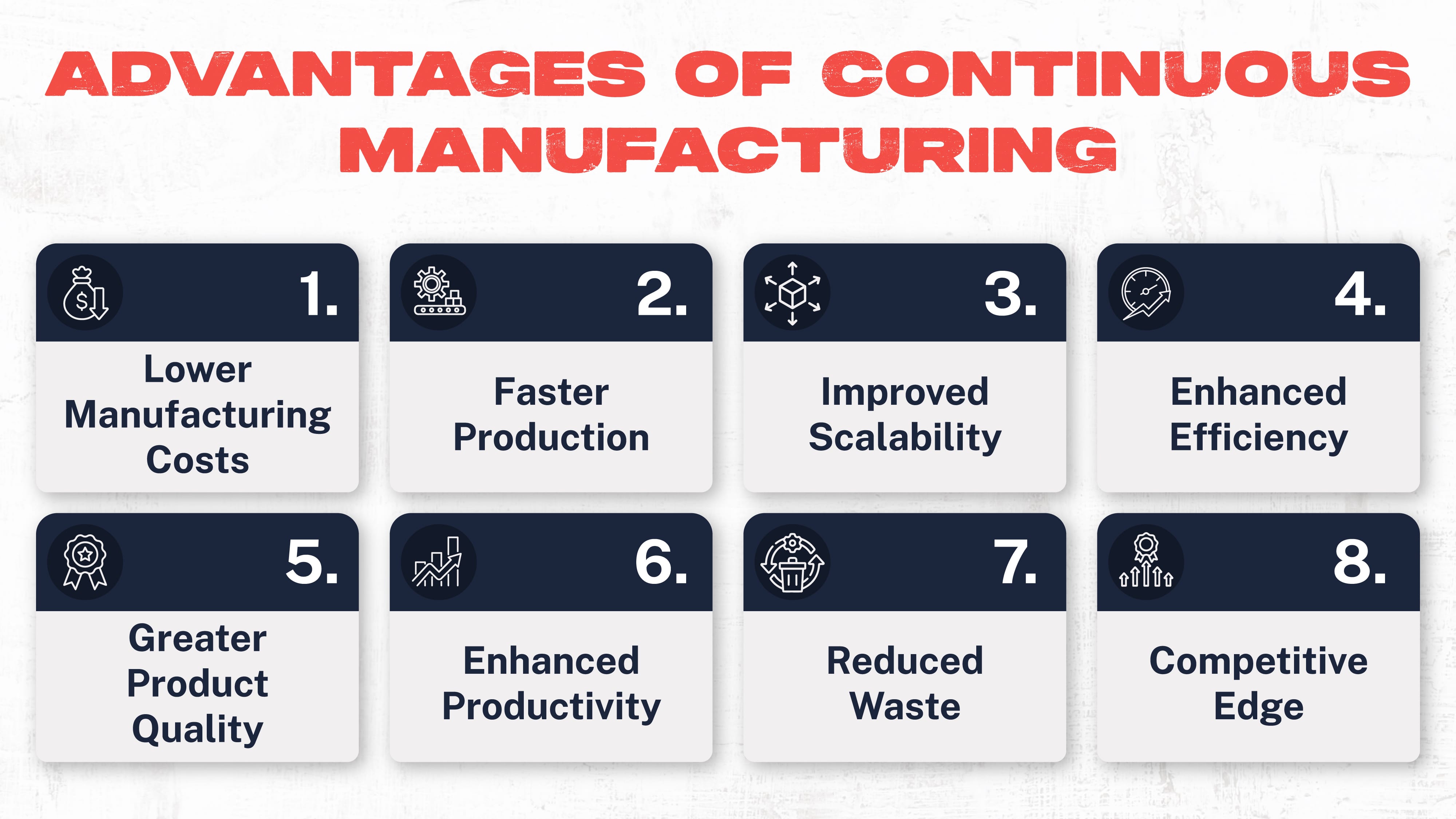 Advantages of Continuous Manufacturing