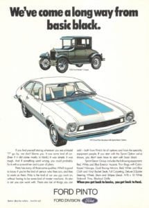 Ford Pinto Continuous Improvement Lesson
