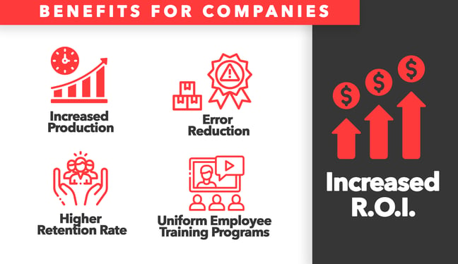 training benefits for manufacturing companies