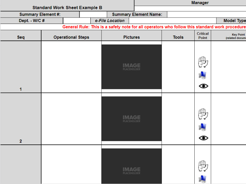 SOP Template File Download XLS PDF DOC
